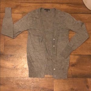 Gray cardigan. Size S. Forever21